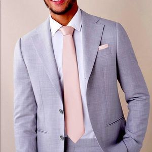 Azazie blushing pink tie